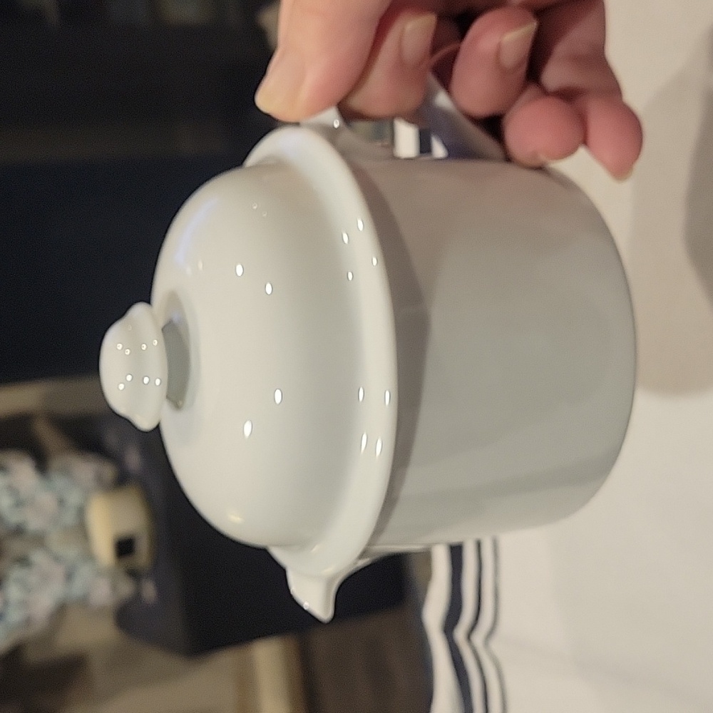 Dansk creamer set w/lid,brand new"Bisserup" style